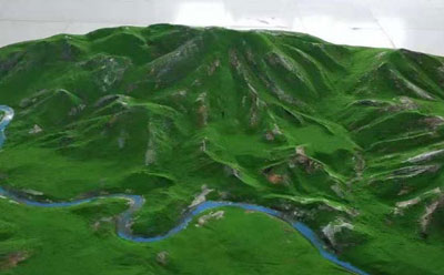 现代新疆新疆沙盘模型的优势